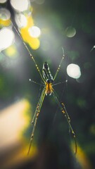 spider on a web