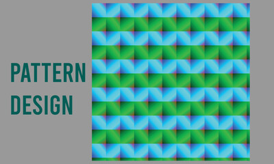 Triangle pattern design digital red and the color