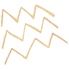 Glitter abstract modern geometric shape for design. Transparent PNG clipart