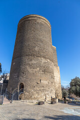 Maiden Tower. Icheri Sheher (old town), Baku city, Azerbaijan.