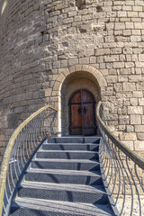 Maiden Tower. Icheri Sheher (old town), Baku city, Azerbaijan.