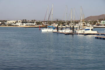 Obraz premium muelle en Fuerteventura