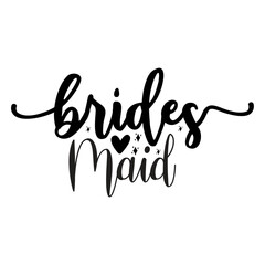 Brides Maid svg
