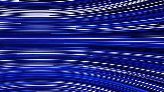 Looped 3d curved lines animation background.