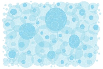 background with pale blue circles