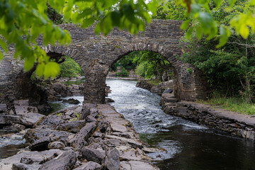 Meeting of the Waters, Killarney.  the best hidden gem. This is the point where all of...