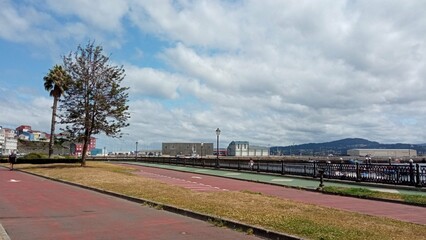 Panorámica de la ciudad de A Coruña, Galicia
