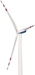 Isolated wind turbine