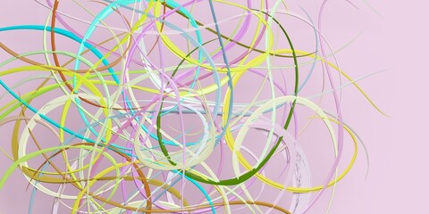 Abstract colorful background. 3d illustration - 529895715