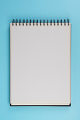 blank sheets notebook