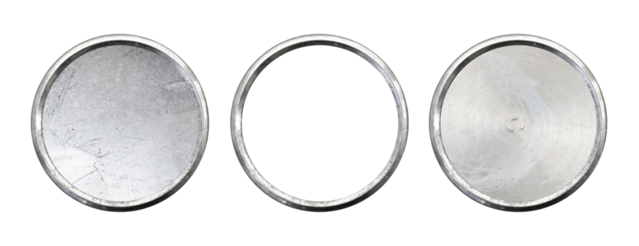 empty sign set on white background