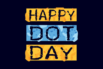 Happy Dot Day September 15th Polka International Dot Day Design