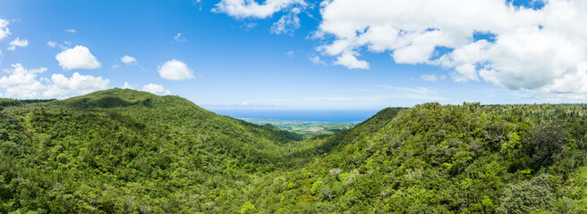 Alexandra Falls viewpoint on Mauritius island