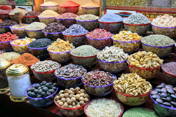 World spice in the bazaar