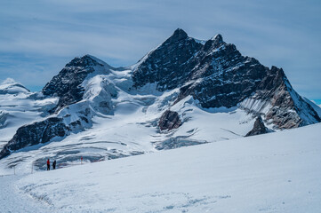 Fototapeta na wymiar Jungfrau in the Bernese Alps
