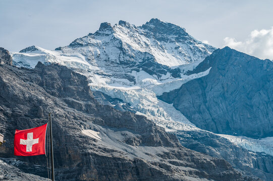 Jungfrau In The Bernese Alps