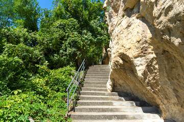 Ruins of medieval fortificated city of Cherven, Bulgaria