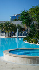 piscina, verão férias, água , azul, hotel