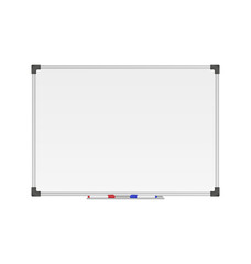 Modern template. Flat whiteboard. Blank screen isolated. Flat vector illustration. Vector drawing. Isolated object.
