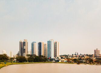 View of the Parque das Nações Indígenas, in Campo Grande, in the capital of Mato Grosso do Sul.
