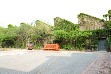 Yunhe No.5 Cultural and Creative Block, Changzhou Jiangsu Province China, was transformed into a...
