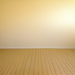 empty room with wooden floor
