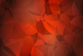 Light Red vector polygon abstract layout.