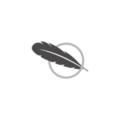 feather icon vector illustration design image