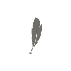 feather icon vector illustration design image