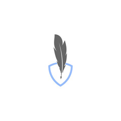 feather icon vector illustration design image