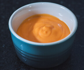 Salmorejo, sometimes known as ardoria or ardorío, is a traditional soup originating from Andalusia, southern Spain, made of tomato, bread, extra virgin olive oil and garlic