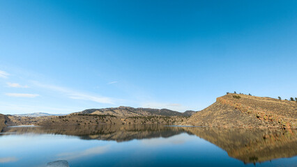 Obraz premium Colorado Mountains over the Lake