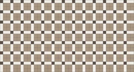 Hong Kong nostalgic style pattern. Vector seamless Hong Kong traditional vintage pattern style floor textured background.