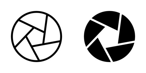 Photography icon template design