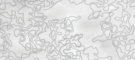 Vector seamless background, subtle pattern. topographic map background concept. Surface map of mountain future. Stripes landscape descripting data maps.