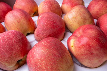 Korean delicious fruit dessert apple