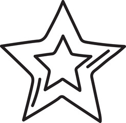 Obraz premium constellation doodle icon