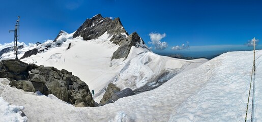Jungfrau peak, Swiss Alps, Switzerland 