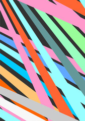 Obraz premium The background image uses lines and combinations, uses a variety of colors, can be used in graphics.