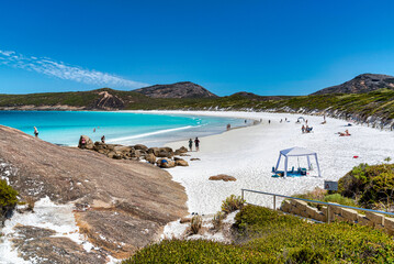 Hellfire Bay is one of the most beautiful bays and a great spot to enjoy a picnic or a refreshing dip in calm conditions.