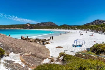Foto op Plexiglas Cape Le Grand National Park, West-Australië Hellfire Bay is one of the most beautiful bays and a great spot to enjoy a picnic or a refreshing dip in calm conditions.