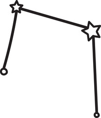 Constellation Line Icon