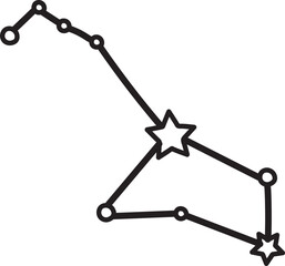 Constellation Line Icon