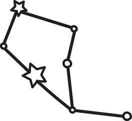Constellation Line Icon