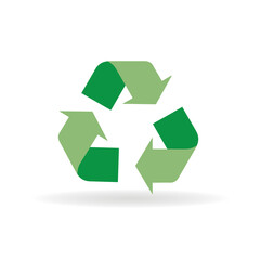 green recycle sign