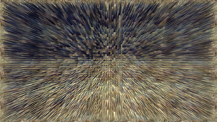 Abstract background with thorns black with orange