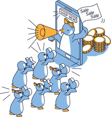 高い影響力を持ちスマホから広範囲に拡散しているインフルエンサー