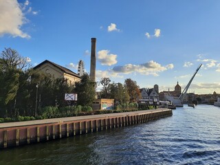 Fototapeta premium river motlawa