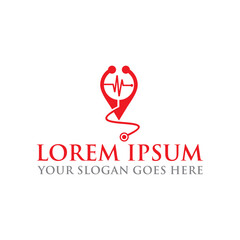 medical pointer logo , pharmacy logo