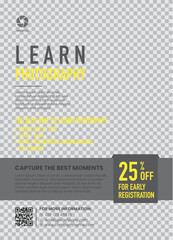 Learn Photography Flyers